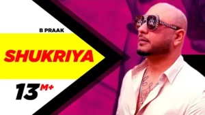 Bpraak - Shukriya Lyrics In Hindi