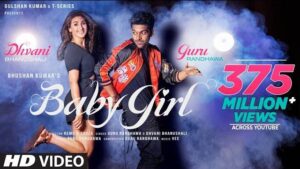 Guru Randhawa - Baby Girl Lyrics | Dhvani Bhanushali