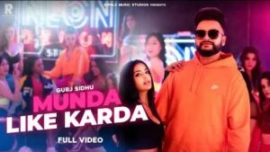 Munda Like Karda Lyrics | Jaani | Gurj Sidhu