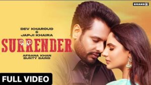 Surrender Lyrics In Hindi | Afsana Khan