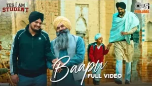 BAAPU LYRICS - Sidhu Moose Wala