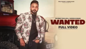 Wanted Lyrics - Dilpreet Dhillon