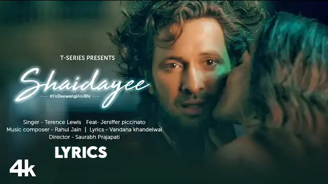 SHAIDAYEE LYRICS - Terence Lewis