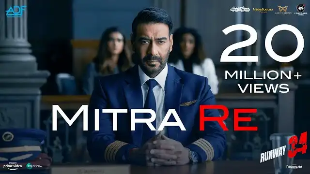 MITRA RE LYRICS (Runway 34) - Arijit Singh