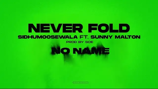 NEVER FOLD LYRICS (No Name) - Sidhu Moose Wala