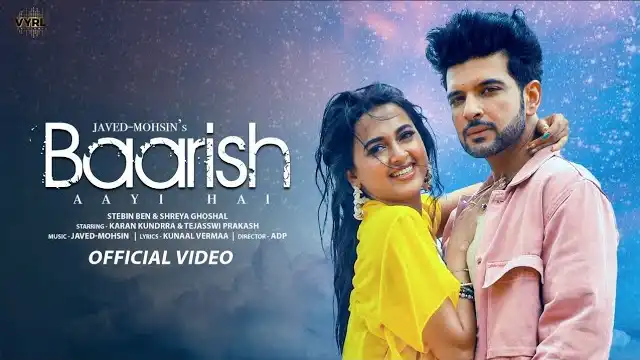 BAARISH AAYI HAI LYRICS - Stebin Ben