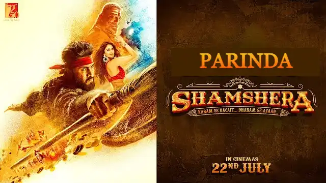 PARINDA LYRICS (Shamshera) - Sukhwinder Singh