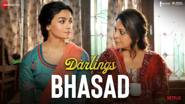 BHASAD LYRICS (Darlings) - Mellow D | Alia Bhatt