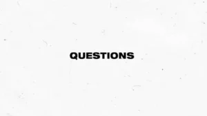 Questions Lyrics - Jack Harlow