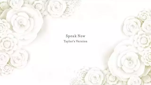 Speak Now (Taylor’s Version) Lyrics - Taylor Swift