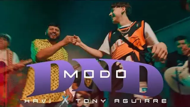 Modo DND Lyrics - Xavi (feat. Tony Aguirre)